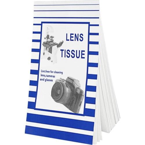 50 Sheets Soft Camera Lens Optics Tissue Cleaning Clean Paper Wipes Booklet For Screen Camera Lens Filter Glass