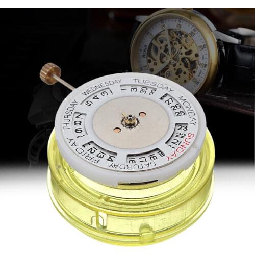8205 2813 Mechanical Movement Watch Double Calendar Day Date High Accuracy Direct Replace For Automatic Movement Watch Repair