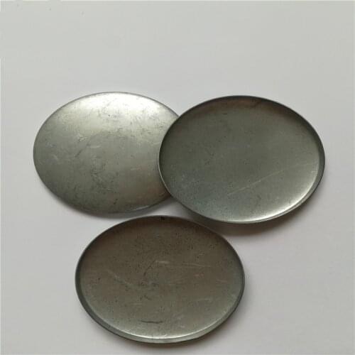 Guardrail Post Accessory 89mm Iron Cap 90mm Round Pipe Galvanized Seal Cover Welding Plug