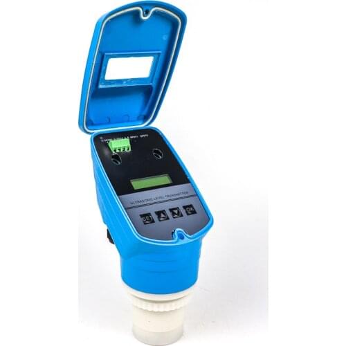 Anti corrosive ptfe probe 4-20mA or RS485 Ultrasonic Liquid Level Meter Water Level Sensor