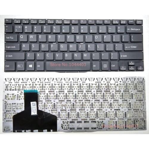 New US Black laptop Keyboard for Sony VAIO SVF13N13CXB SVF13N13CXS SVF13N17PXB SVF13N17PXS SVF13N18SC SVF13N190X
