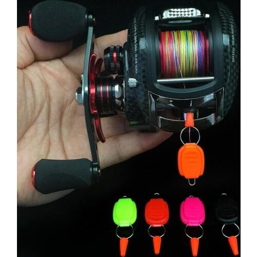 Baitcasting Cast Reel Fishing Line Holder Buckle Stop Keeper Tackle Fishing Tool Accessories
