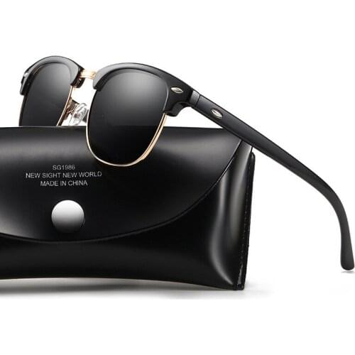 FENCHI Classic Polarized Sunglasses Men Women Brand Designer High Quality Driving Sun Glasses Mirror zonnebril heren