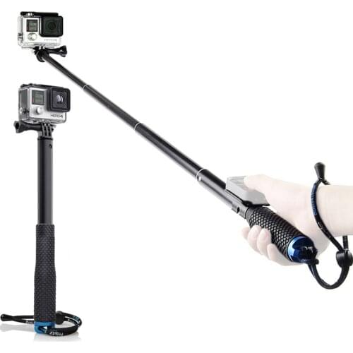 Go Pro Hero9 POV 37" Surfing Diving Selfie Stick Pole Monopod For GoPro 9 Hero 8 Hero 7 6 5 SJCAM SJ4000 For Xiaomi Yi 4K