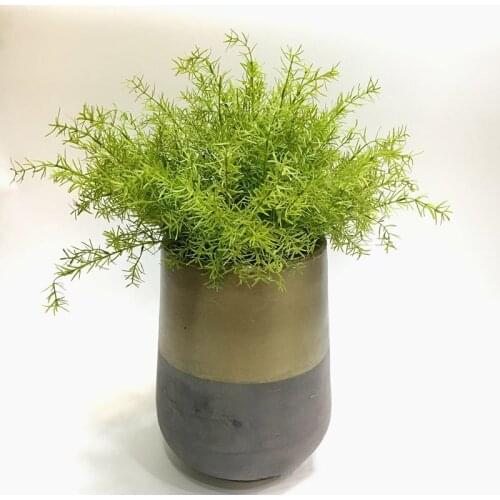 Artificial Asparagus Fern Grass Bouquet Plastic Green Fruit Plants Flower Home Office Table Decorative Plants