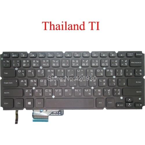Laptop TI Keyboard For DELL For XPS 14 L421X 15 L521X NSK-L62BC 03 0TGYW2 TGYW2 Thailand black with backlit new