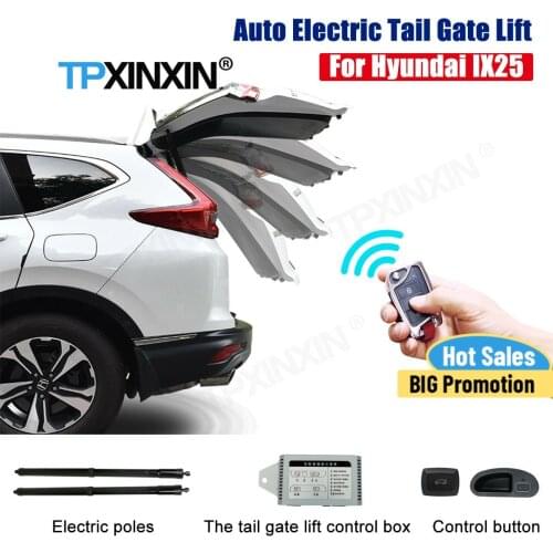 Easy To Install Smart Auto Electric Tail Gate Lift For Hyundai IX25 2015 With Stereo Screen Wireless Remote Recorder Control Set