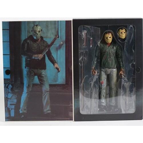 NECA Part 3 3D Jason Voorhees 7" Action Figure Collection