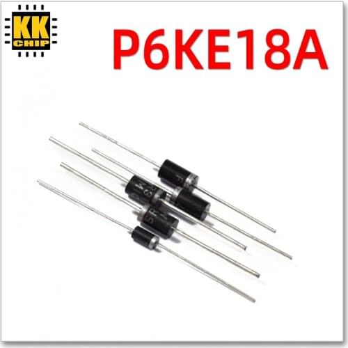 20pcs/lot P6KE18A Unidirectional Channel TVS Diodes DO-15