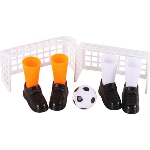 Funny Mini Finger Soccer Football Match Play Table Game Set with Goals Kids Toy