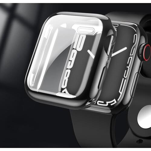 Screen Protective Cover for Apple watch case iwatch apple watch series 6/5/4/3/2 44mm 40mm 42mm 38mm Shockproof shell frame