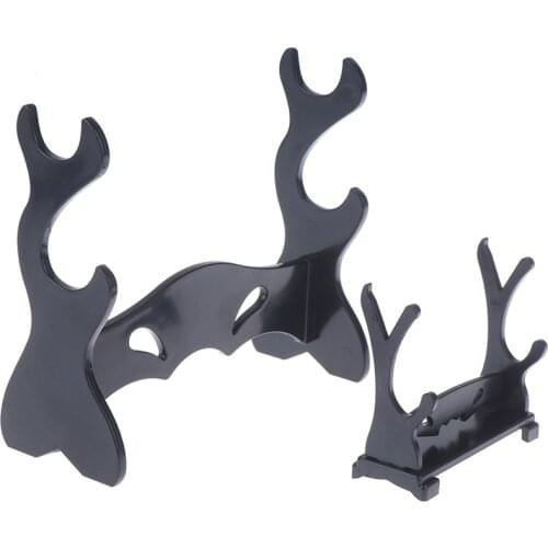 Hot Sale Black Display Stand Two Tiers Holder Display Stand / Acrylic Bracket Rack For Dumbledore Hermoine Magic Wand Collection