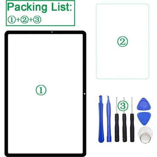 1PCS Laminated OCA Front Touch Glass Screen For Samsung Galaxy Tab S7 T870 T875 T875N T876B T878U Replacement