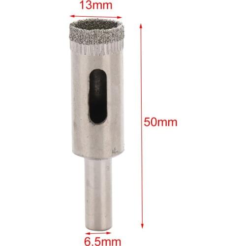 13mm Diamond Coated Core Hole Saw Drill Bit For Tile Glass For Tile Ceramic Glass