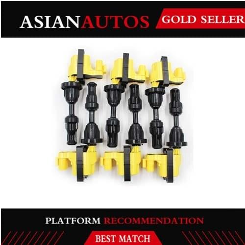 6 X IGNITION COIL PACKS 22433-30P00 MCP-400 FOR 1990-1997 FAIRLADYZ 300ZX VG30DETT VG30DE J300