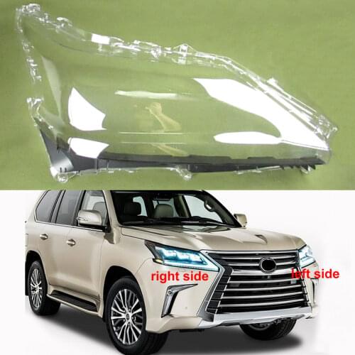 For Lexus LX570 2016 2017 2018 2019 Headlight Cover Headlamp Cover lamp Shell Glass Lens Lampshade Transparent Shade