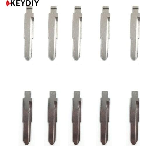 KEYDIY 10 pcs/lot Metal Blank Uncut Flip KD Remote Key Blade Type #16 for Mitsubishi for Suzuki Alto Car Key Replacement