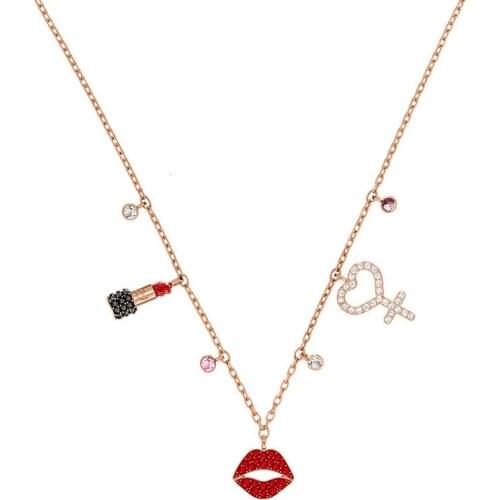 MANDY The Original Model Of High Quality Produced The Longest Version. A Womans Lipstick Necklace
