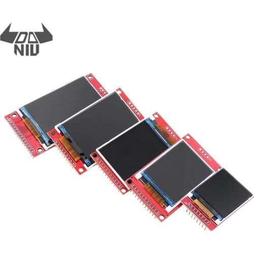 DANIU 1.44/1.8/2.0/2.2/2.4/2.8 Inch TFT LCD Display Module Colorful Screen Module SPI Interface with PCB Backplane ST7735 Driver