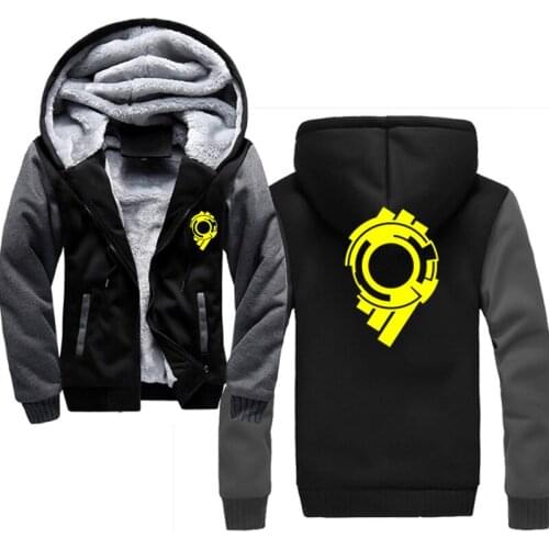 Ghost In The Shell Inspired Japanese Anime winter men hoody Hoodies Men Fashion Tracksuit Male Sweatshirt Mens