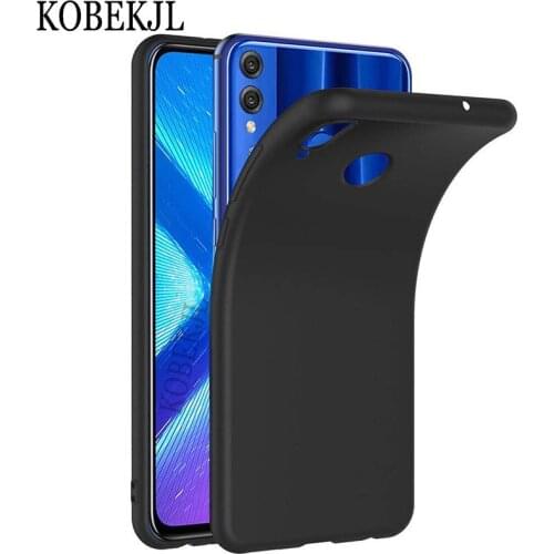 Soft Case Huawei Honor 8X Case Cover 6.5 Luxury Matte Silicone Back Cover Bag Phone Case For Huawei Honor 8X Honor8X 8 X JSN-L21