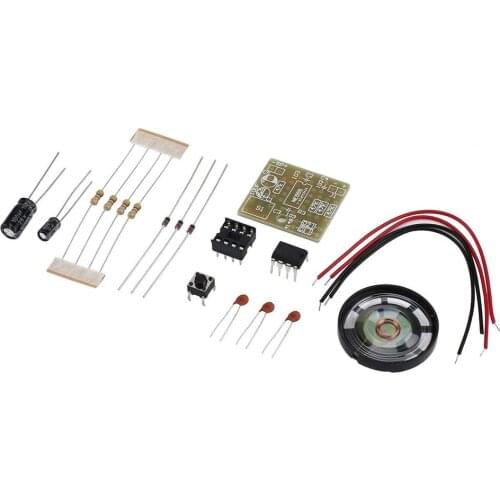 NE555 Doorbell Suite Electronic Production Doorbell Suite DIY Kit Ding dong doorbell PCB welding laboratory