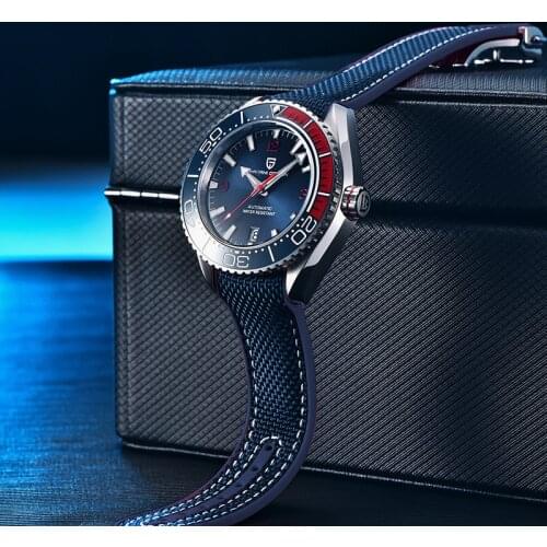 PAGANI DESIGN Mens Mechanical Automatic Watches NH35 Luxury Sapphire Crystal 100M Waterproof Sports Watch Relojes Para Hombre