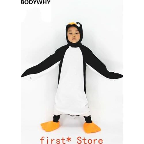 Advertising Penguin Mascot Costume Cosplay Suits Adults Kids Size Party Fancy Dress Outfit Carnival Halloween Easter Clothing