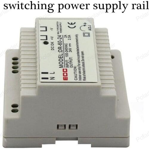 For AC/DC 24V 2.5A dual output switching power supply rail Regulated Driver Voltage Transformer for LED Strip Light Display