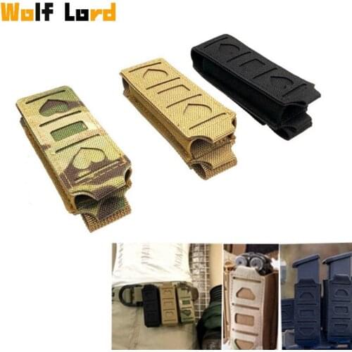 Tactical Molle Pistol Mag Bag Pocket Army Military Airsoft Mag Carry EDC Pouch Outdoor Training Hunting Shooting Accessories Bag