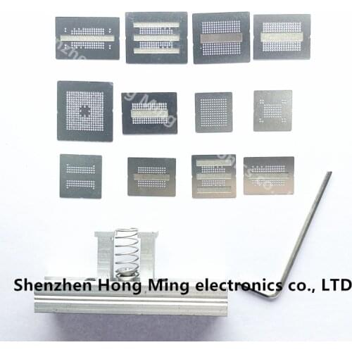 Memory Direct Heat BGA Reballing Stencils Template Holder Jig For DDR1 DDR2 DDR3 DDR5 DR2-3 DDR3-2 GDDR5 Welding Rework Repair