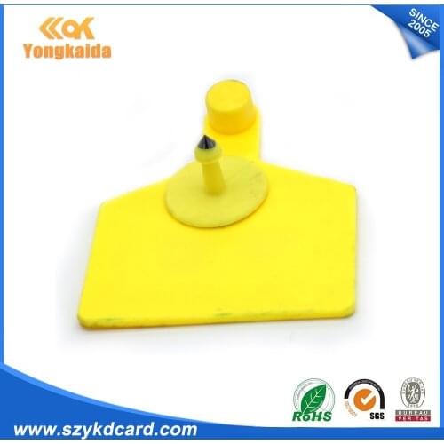 YongKaiDa 915mhz rfid Alien H3 ear tag 512 bits ISo 18000-6C for cow