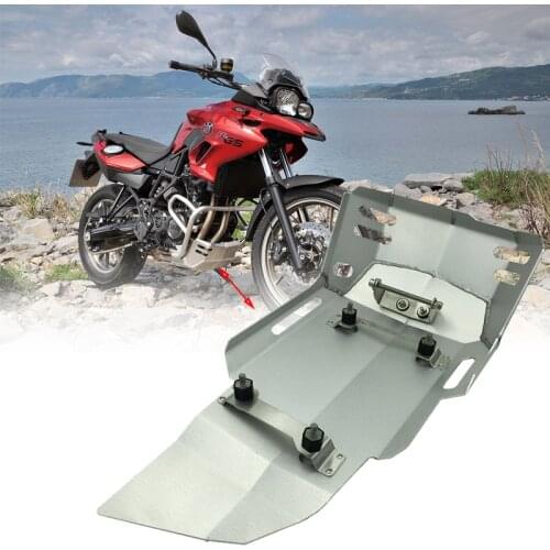 For BMW F650GS F700GS F800GS ADV Adventure 2008-2018 2017 Motorcycle Frame Engine Guard Skid Plate Bash Plate Chassis Protector