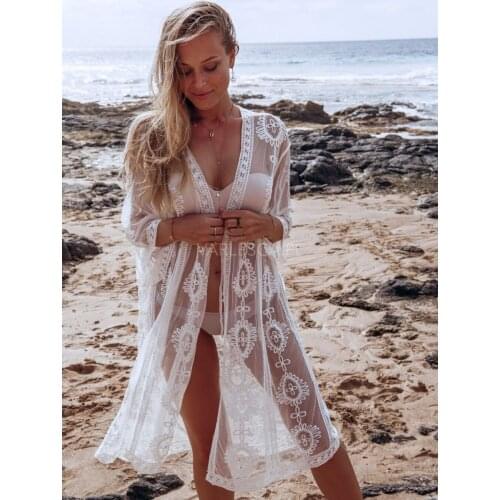 Womens Swimwear 2021 Tassel Bikini Cover Up Summer Sarong Beach Dress Women Sexy Bikini Cover-ups Women Swimwear Beach Dress