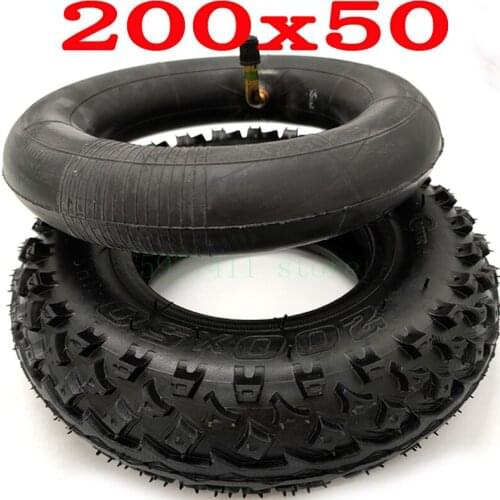 200x50 Off Road tire Inner tube With Good Quality for Shaver Used in Electric Scooter Scooter
