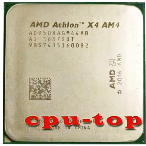 AMD Athlon X4 950 3.5GHz Quad-Core Quad-Thread 28NM 65W CPU Processor YD950XAGM44AB Socket AM4