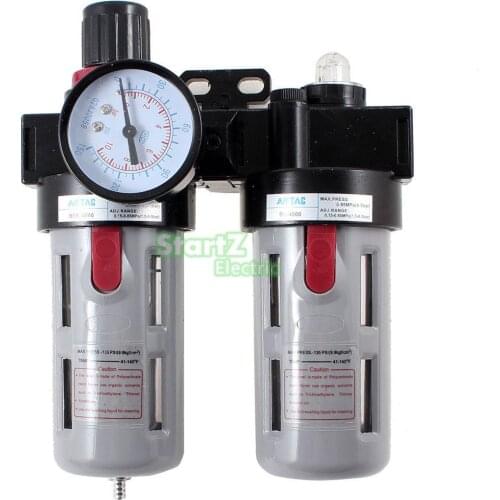 BFC4000 Air Source Treatment Filter Regulator Lubricator Combination
