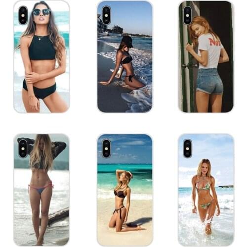 Beach Sexy Summer Hot Swimsuit Black High Waist For Samsung Galaxy J1 J2 J3 J4 J5 J6 J7 J8 Plus 2018 Prime 2015 2016 2017 Covers