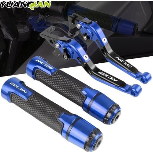 For HONDA NC750 NC750 X/S NC 750S NC 750X NC750X NC750S 2016-2019 Motorcycle Adjustable Foldable Brake Clutch Lever Handle Grips