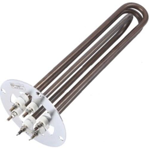 3KW/4.5KW/6KW/9KW 140mm cap electric heat tube with heat treatment for drying machine,heating element for Baked material dryer