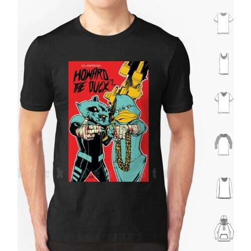 Run The Jewels Howard The Duck Rtj T Shirt Big Size 100% Cotton Run The Jewels Cover Music Rap Killer Mike Rtj Ei P Hip Hop