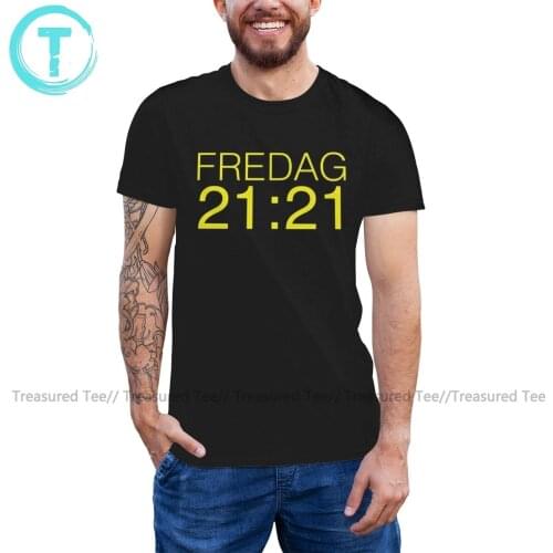 Skam T Shirt Fredag T-Shirt Classic Cotton Tee Shirt Plus Size Male Printed Awesome Short Sleeves Tshirt