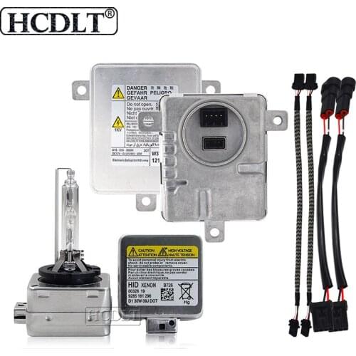 HCDLT 1 Set 12V 35W Canbus Xenon Ballast Kit D8S HID Xenon Lamp Bulb 35W D1S D1R D3S 6000K 8000K 4300K 5000K Car Headlight Kit