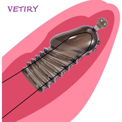 Penis Ring Cock Rings Sex Toys for Men Time Delay Ejaculation Reusable Condom Adult Products Penis Sleeve Clitoris Stimulation