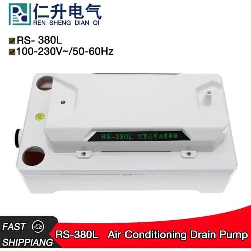 RS380L Condensate Lifting Pump New Type Silent Fully Automatic Intelligent Air Conditioning Drain Pump Wall Mounting Machine