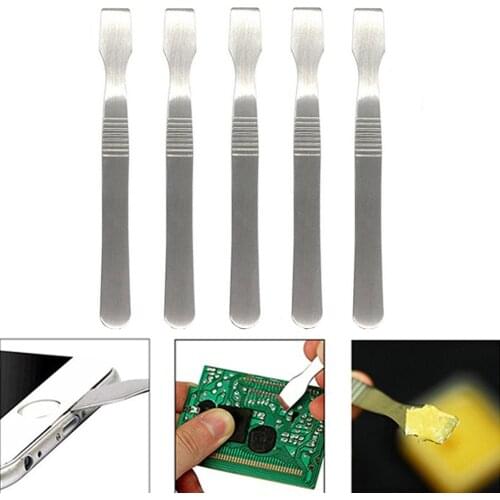 Memory Metal Solder Paste Scraper Knife Pry Open Repair Spudger Tin Scraping Mixing Knives Mobile Phone Repair Hand Tools