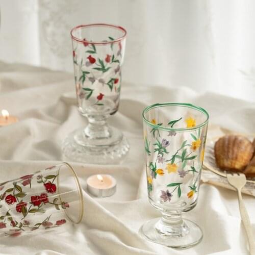 Cute Small Outdoor Glass Coffee Mug Cup Luxury Mugs Coffee Cups Glass Creative Tea Cup Set Canecas Cafe Criativas Coffee Mug Cup