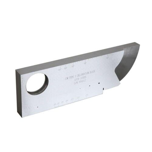 NDT IIW-Type 1 USAF T.0.33B-1-1 Calibration Block 1018 steel test block for Ultrasonic Flaw Detector