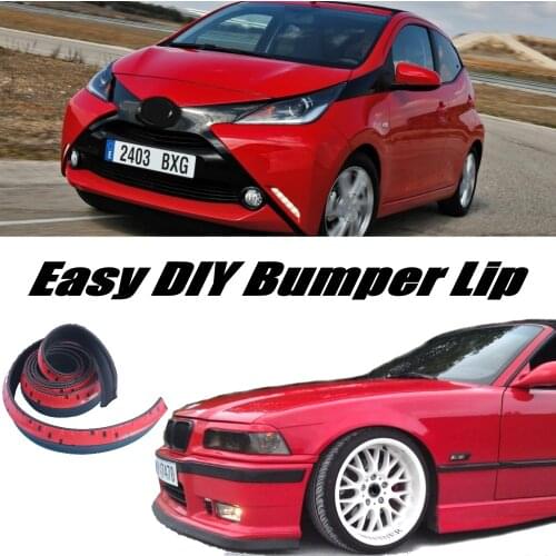 NOVOVISU For TOYOTA Aygo Bumper Lip / Front Spoiler For TG Friends Car Tuning / Body Kit / Strip Skirt
