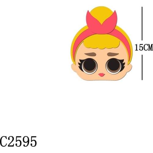 New Cartoons Wooden Die Scrapbooking C2595 Cutting Dies Multiple Sizes